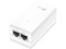 Adaptador PoE pasivo TP-Link de 48 V, color blanco.