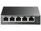 Switch No Administrable TP-Link TL-SG1005P V6.0, 5 Puertos RJ45 10/100/1000 Mbps, No Administrable. Color Negro.