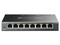 Switch TP-Link TL-SG108E V6.4, 8 Puertos RJ-45, 10/100/1000 Mbps, No Administrable. Color Negro.