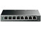 Switch Easy Smart TP-LINK TL-SG108PE - Negro, 8 puertos (Hasta 4 puertos PoE)