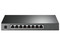 Switch TP-Link TLSG2008P de 8 Puertos (10/100/1000 Mbps), 4 Puertos PoE, Color Negro.