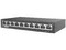 Switch PoE+ UNV NSW2020-10T-POE-IN de 10 puertos RJ-45 100 Mbps, 8 PoE, No Administrable, Color Negro.