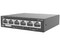 Switch PoE+ UNV NSW2020-6T-POE-IN de 6 puertos RJ-45 10/100 Mbps, 4 PoE, No Administrable, Color Negro.