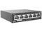 Switch PoE+ UNV NSW2020-6T-POE-IN de 6 puertos RJ-45 10/100 Mbps, 4 PoE, No Administrable, Color Negro.