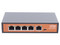 Switch PoE Wi-Tek WIPE51G para exterior de 5 puertos Gigabit PoE, hasta 250m. Color Gris. No administrable.