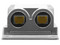 Extensor PoE Wi-Tek para exterior, Entrada PoE de 90W y 2 salidas PoE de 60W y 30W, Protección IP68.