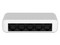 Switch de Escritorio ZKTECO ES-E5-5-C de 5 puertos Fast Ethernet.