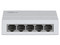 Switch para Escritorio 5 Puertos Fast Ethernet con velocidad de transmisión de 10/100 Mbps en un diseño compacto.