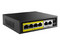 Switch Netis P106C de 4 puertos PoE 10/100Mbps y 2 puertos Uplink 10/100Mbps, 65W. Color Negro.