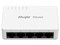 Switch PoE Ruijie de 5 puertos RJ-45 10/100/1000 Mbps, Color Blanco.