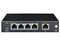 Switch UTEPO de 4 puertos PoE, 1 puerto SFP 10/100 Mbps, con soporte para VLAN.