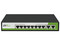 Switch ZKTeco PE082-120-G de 8 Puertos RJ45 10/100/1000 Mbps PoE AF/AT y 2 Puertos RJ45 Gigabit No Administrable. Color Negro.