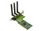 Tarjeta de Red Advantek Networks de 3 Antenas, IEEE 802.11n draft 2.0 /IEEE 802.11b/g, 300Mbps en modo 11n, PCI