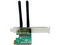 Tarjeta de Red Inalámbrica con 2 Antenas StarTech, Wireless N, hasta 300Mbps, PCI Express.