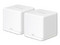 Sistema de Wi-Fi en Malla Mercusys Halo H30G de Doble Banda, Wi-Fi 5, hasta 1300 Mbps, (Paquete de 2) Color Blanco.