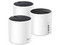 Sistema de Wi-Fi en Malla TP-Link DECO X55 de Doble Banda, Wireless AX (Wi-Fi 6), Hasta 2402 Mbps, Color Blanco. (Paquete de 3)