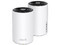 Kit 2 Routers Mesh Wi-Fi 6E AX5400, Doble Banda, 3 Puertos Gigabit, 4 Antenas Internas, App Deco, Protección HomeShield.