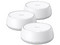 Sistema de malla TP-Link Deco BE25 (3 piezas): Wi-Fi 7 BE3600, bandas de 5 GHz (2882 Mbps) y 2.4 GHz (688 Mbps), tecnología MU-MIMO y OFDMA, 2 puertos RJ45 de 2.5 Gbps por unidad, ideal para conexiones de alta velocidad y cobertura ampliada.
