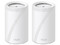 Sistema Mesh Tp-Link Deco BE65 BE11000 Wifi 7 de 2 piezas, Tribanda, Hasta 11000MB/s. Color Blanco.