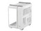 Gabinete ASUS TUF Gaming Case GT 502 Horizon, Mid Tower, ATX, Panel de Cristal Templado, No Incluye Fuente de Poder. Color Blanco.