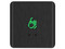 Botón de petición de salida sin contacto Axceze AX-B150, formato cuadrado, cubierta plástica negra, LED indicador, distancia de activación ajustable (5-20 cm), retardo de apertura configurable.