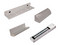 Kit Axceze CE130AXC06-K4 con Chapa Magnética AX-M620L, 12/24Vcd, Soporta hasta 280kg y Bracket tipo ZLC para puerta de madera o metal.