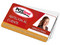 Paquete de 100 Tarjetas Plásticas de Proximidad POSline, RFID 125KHz. Color Blanco.