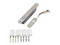 Cerradura de Perno Dormakaba 3308 ideal para Perfiles Delgados, Temporizador, Buzzer (Zumbador).