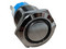 Repuesto de botón YLI ELECTRONIC PBK-814B, acero inoxidable, forma plana, Color Plata