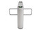 Control de Acceso ZKTeco SB02FP, con doble barrera de oscilación de acero inoxidable y dos lectores de huella.