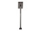 Kit de Poste y Cubierta Industrial EPCOM POSTEINT-KIT, Para Montaje de Porteros IP, 1.2m, Color Gris.