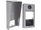 Kit de Video Portero Hikvision, Incluye Videoportero Hikvision DS-KV8113-WME1(C) de 2MP, y Carcasa Protectora DS-KABV8113-RS, Color Gris.