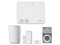 Kit Qolsys IQ4 NS Power Manage Con Sensor PIR PG9914 Sensor Magnético PG9303 Enchufe Inteligente Y Cerradura PowerG.