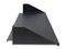 Charola lisa para Rack Brobotix de 510 x 274 mm, 2U, hasta 20kg. Color Negro.