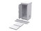 Gabinete de Seguridad Epcom EFCB051106W, de Lámina Galvanizada para Almacenamiento de Baterías (Hasta 6 baterías). Color Beige.