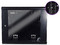 Gabinete de pared Enson de 9U. Color Negro.