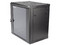 Gabinete Hikvision DS-XS6412-S/B para Montaje en Pared o Piso, Puerta de Cristal Templado, Cuerpo Fijo, 12 Unidades de Rack, 19
