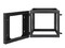 Gabinete Rack 9U Intellinet, Abierto, Pared de 4 Postes, 19