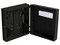 Gabinete de Pared LinkedPro LP-GPH-06R2 con Rack Horizontal de 6 UR y Ventanilla de Inspección. Color Negro.