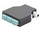 Distribuidor de Fibra Óptica LinkedPro LP-RDSCUMM, para Riel Din, 6 Acopladores SC/UPC Multimodo, Charola de Empalme.