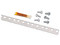Barra Vertical Panduit RGS134-1Y para Tierra Física, Montaje en Rack, 2m de Largo.