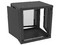 Gabinete LinkedPRO SR-1912-GFP para Montaje en Pared, 12 U. Color Negro.