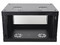 Gabinete de pared 6U Linkedpro SR1906LH3G, con puerta de cristal templado. Color Negro
