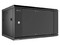 Gabinete de Pared, Nexxt Solutions Infrastructure, 12U, 600x450 mm, SPCC Steel, Vidrio Templado, Negro, Capacidad 60 kg, 2 Slot Ventilador.
