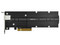 Tarjeta adaptadora combinada SSD M.2 y 10 GbE para acelerar el rendimiento.