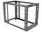 Gabinete Tripplite SmartRack de 12U de marco abierto para instalación en piso. Color Negro.