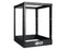 Rack de marco abierto SmartRack de 4 postes 13U. Color Negro.