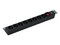 PDU Para Rack Dahua ZZM10/PDU (8 USA 250), 15A, 1875W, 8 Contactos, Color Negro.