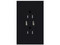 Tomacorriente Lutron de 5A, con salida de carga USB.