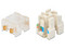 Paquete de núcleos de repuesto BELDEN RVUCOEW-B50, ideal para jack y plug, 50 pzs.